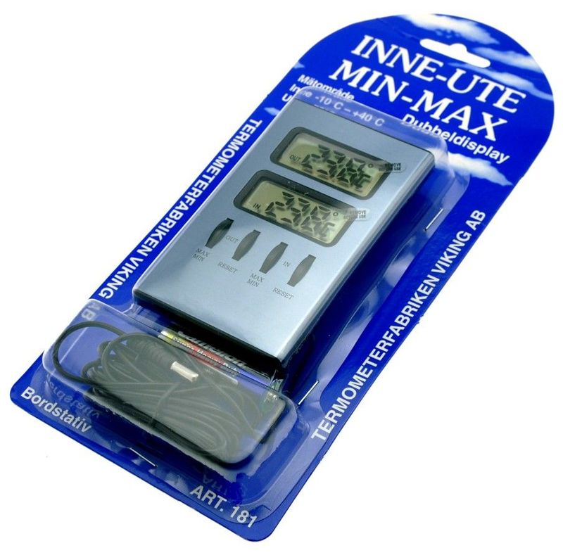 Digitalt inne-ute termometer