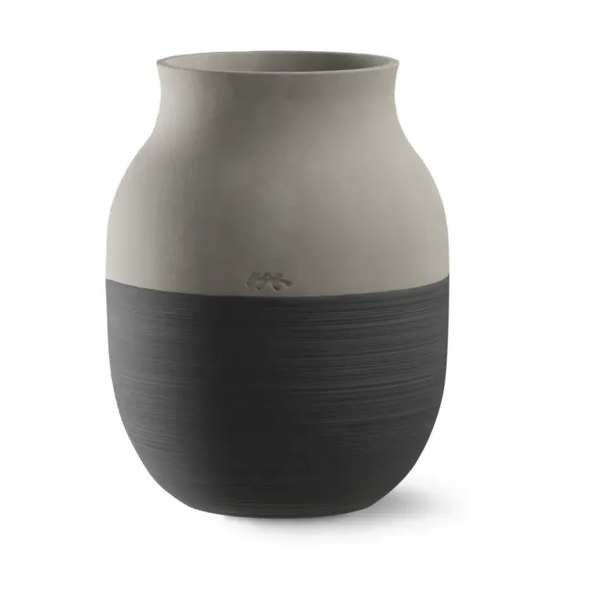 Hovedbilde Omaggio Circulare Vase H20 grå