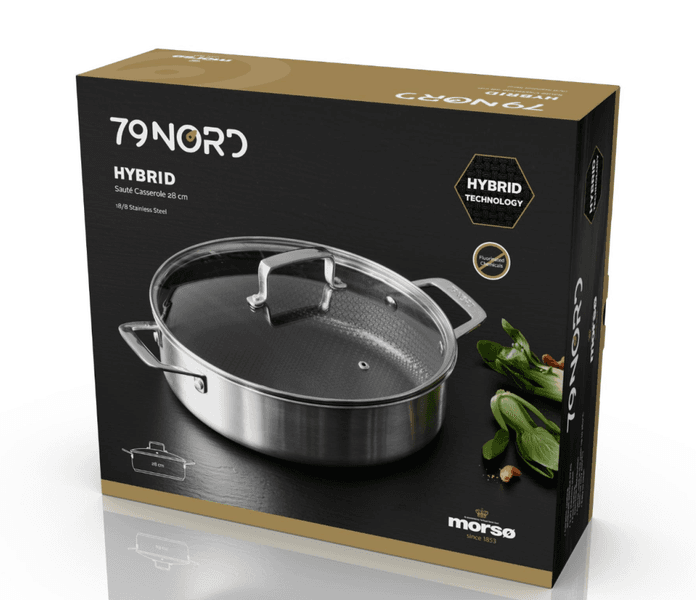 Morsø Nord sautepanne 28cm keramisk
