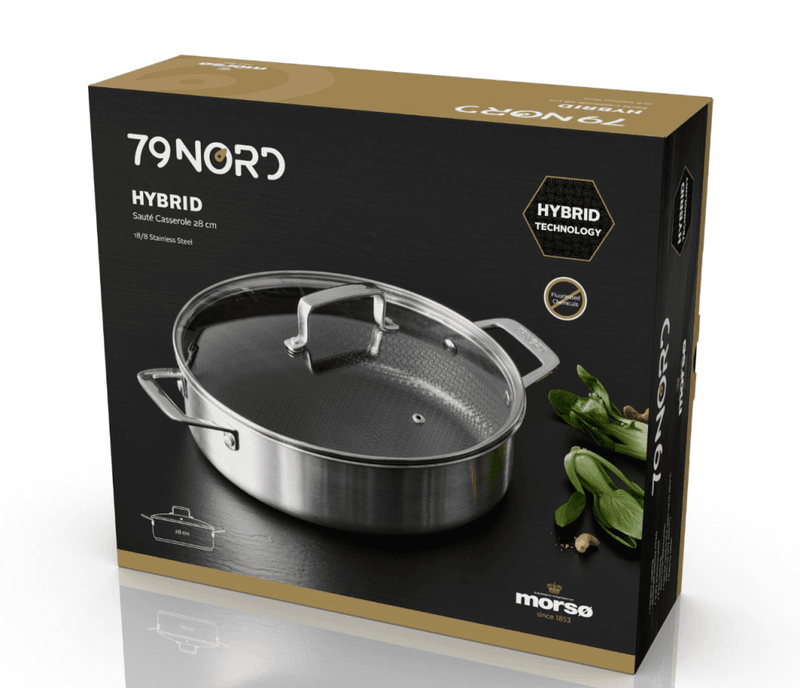 Morsø Nord 79sautepanne 28cm keramisk