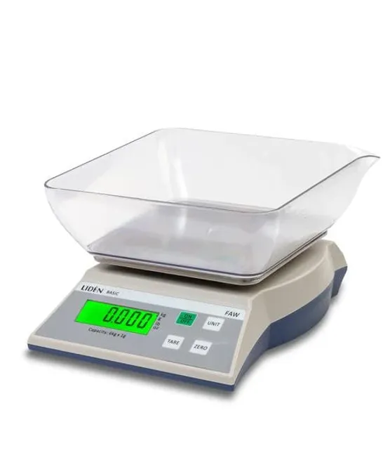 Hovedbilde Kontroll/kjøkkenvekt med bolle 6kg